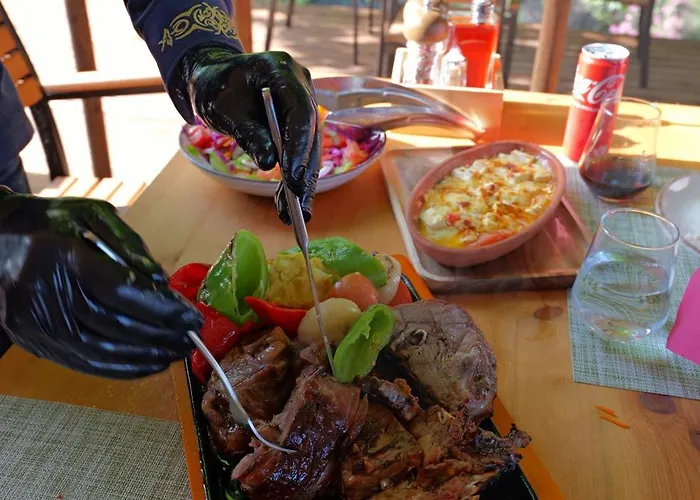 山林小屋 Mesopotam Agrotourism Sarandë