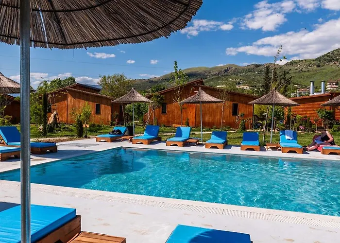 山林小屋 Mesopotam Agrotourism Sarandë